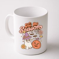 Tis The Season Fall Season Autumn Ghost Pumpkin Halloween Costume Coffee Mug