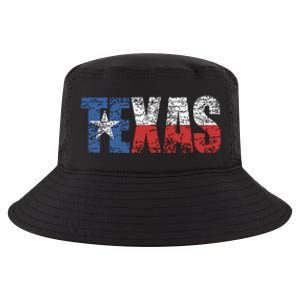 Texas Texas State Flag Distressed Cool Comfort Performance Bucket Hat