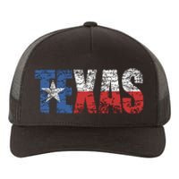 Texas Texas State Flag Distressed Yupoong Adult 5-Panel Trucker Hat