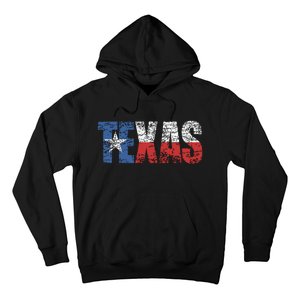 Texas Texas State Flag Distressed Hoodie