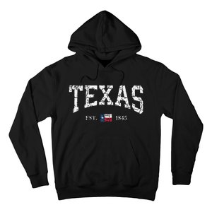 Texas Texas State Flag Distressed Hoodie