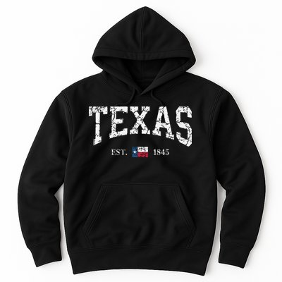 Texas Texas State Flag Distressed Hoodie