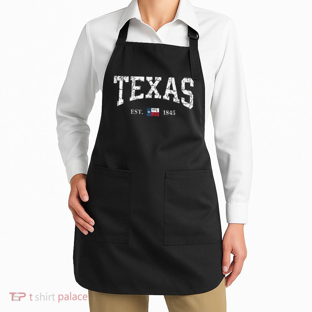 Texas Texas State Flag Distressed Apron
