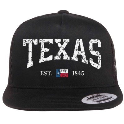 Texas Texas State Flag Distressed Flatbill Hat