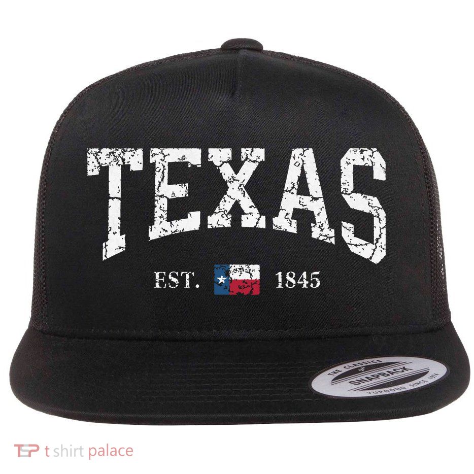 Texas Texas State Flag Distressed Flatbill Hat