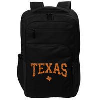 Texas Texas State Map Distressed Impact Tech Backpack