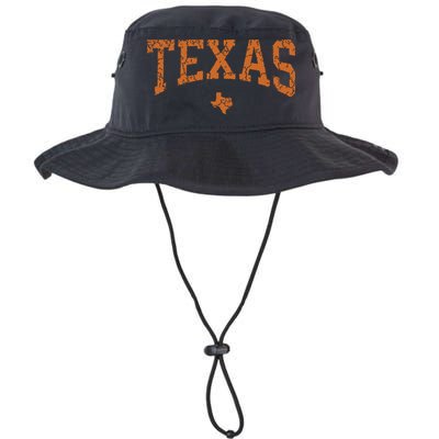 Texas Texas State Map Distressed Bucket Hat