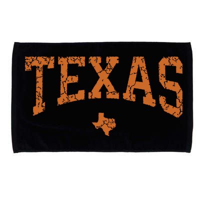 Texas Texas State Map Distressed Microfiber Hand Towel