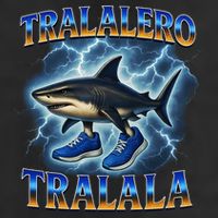 Tralalero Tralala Shark Music Meme Bootle Adult Drive Performance Visor