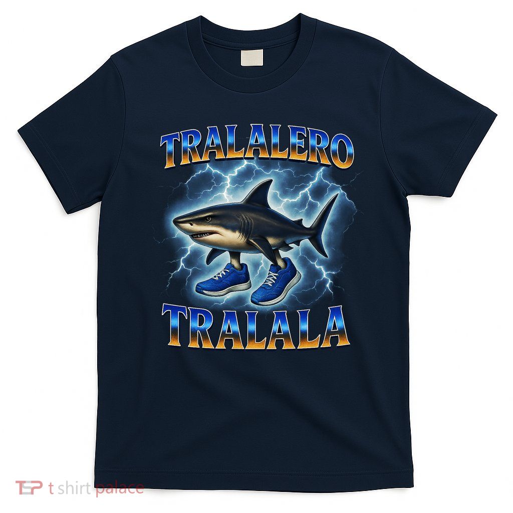 Tralalero Tralala Shark Music Meme Bootle T-Shirt