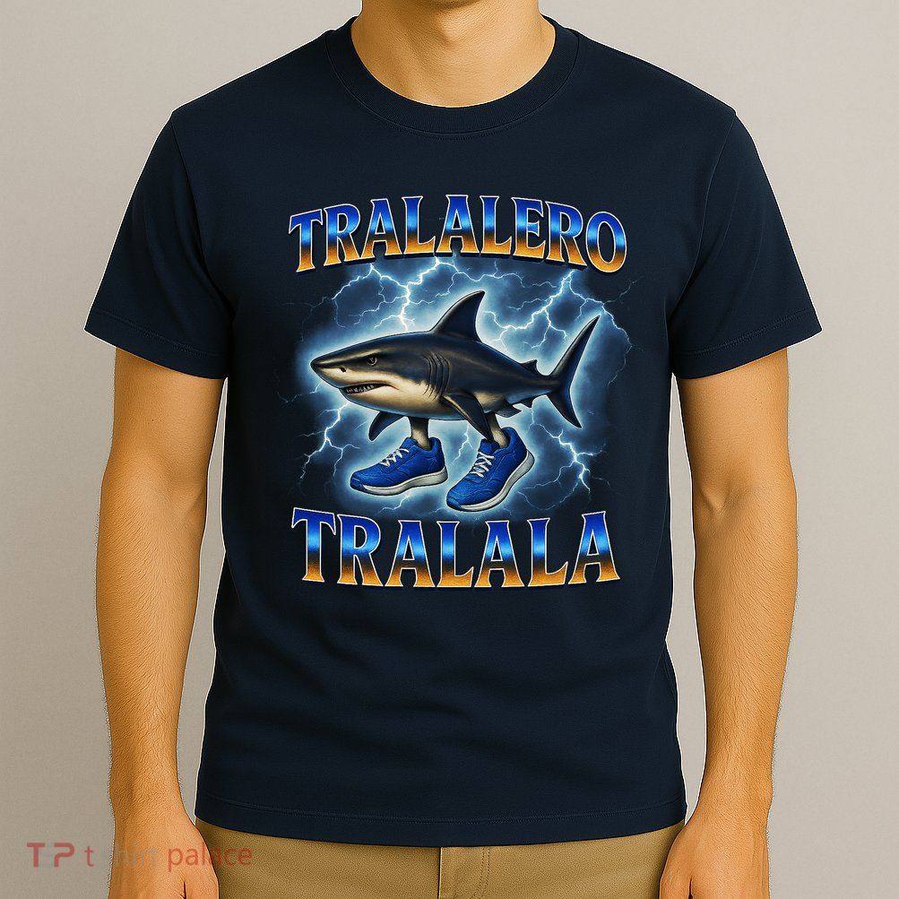 Tralalero Tralala Shark Music Meme Bootle T-Shirt