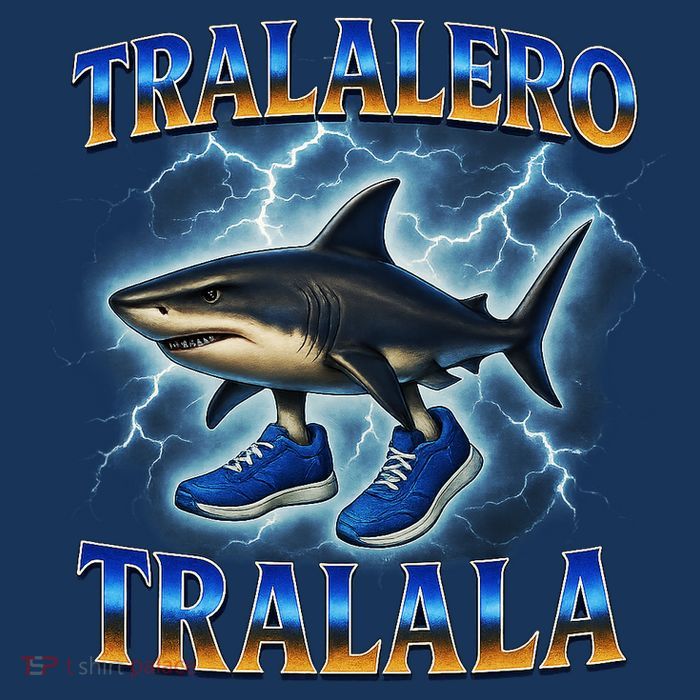 Tralalero Tralala Shark Music Meme Bootle Sustainable Bucket Hat