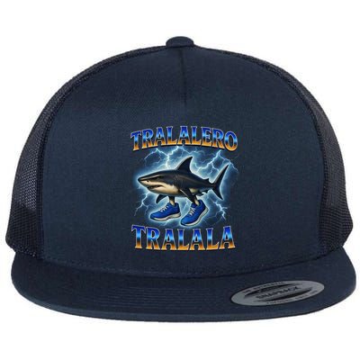 Tralalero Tralala Shark Music Meme Bootle Flatbill Hat