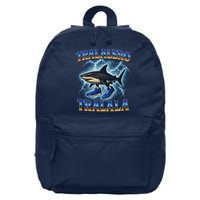 Tralalero Tralala Shark Music Meme Bootle 16 in Basic Backpack