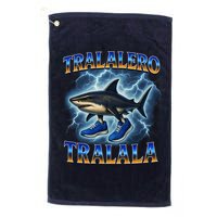 Tralalero Tralala Shark Music Meme Bootle Golf Towel