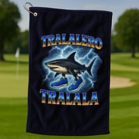 Tralalero Tralala Shark Music Meme Bootle Golf Towel