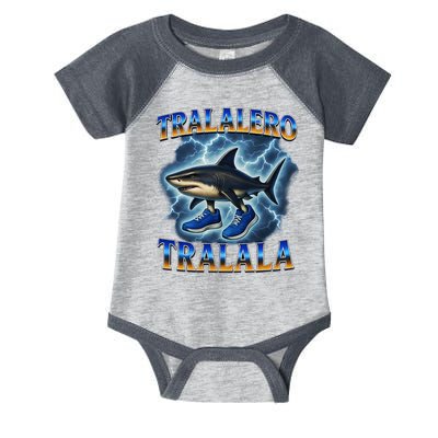 Tralalero Tralala Shark Music Meme Bootle Infant Baby Jersey Bodysuit