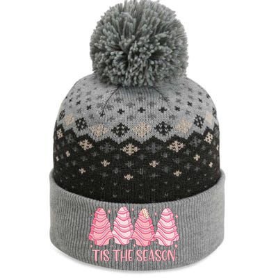 Tis The Season Christmas Cookie Holiday The Baniff Cuffed Pom Beanie