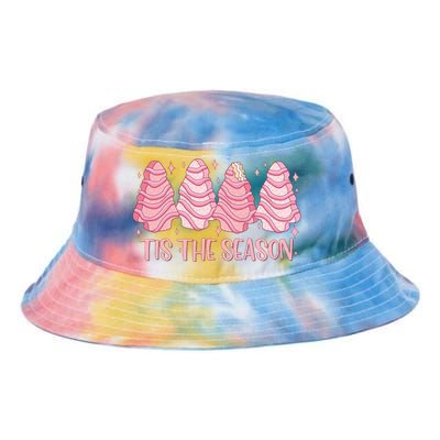 Tis The Season Christmas Cookie Holiday Tie Dye Newport Bucket Hat