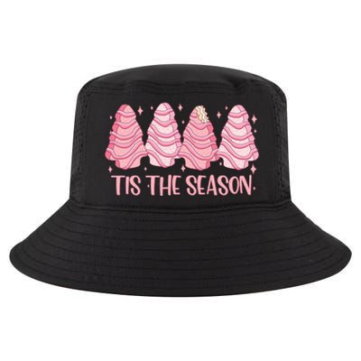 Tis The Season Christmas Cookie Holiday Cool Comfort Performance Bucket Hat