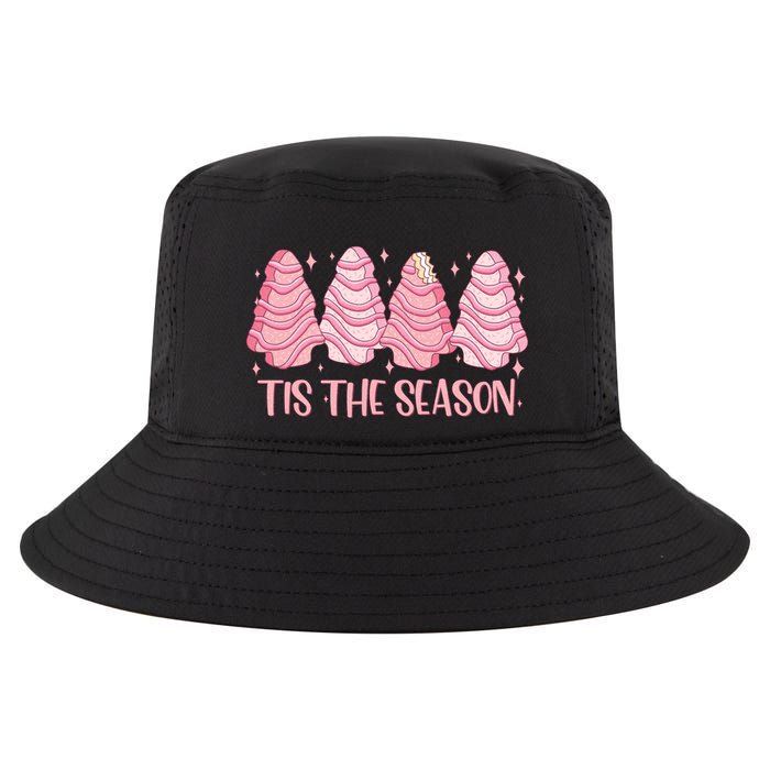 Tis The Season Christmas Cookie Holiday Cool Comfort Performance Bucket Hat