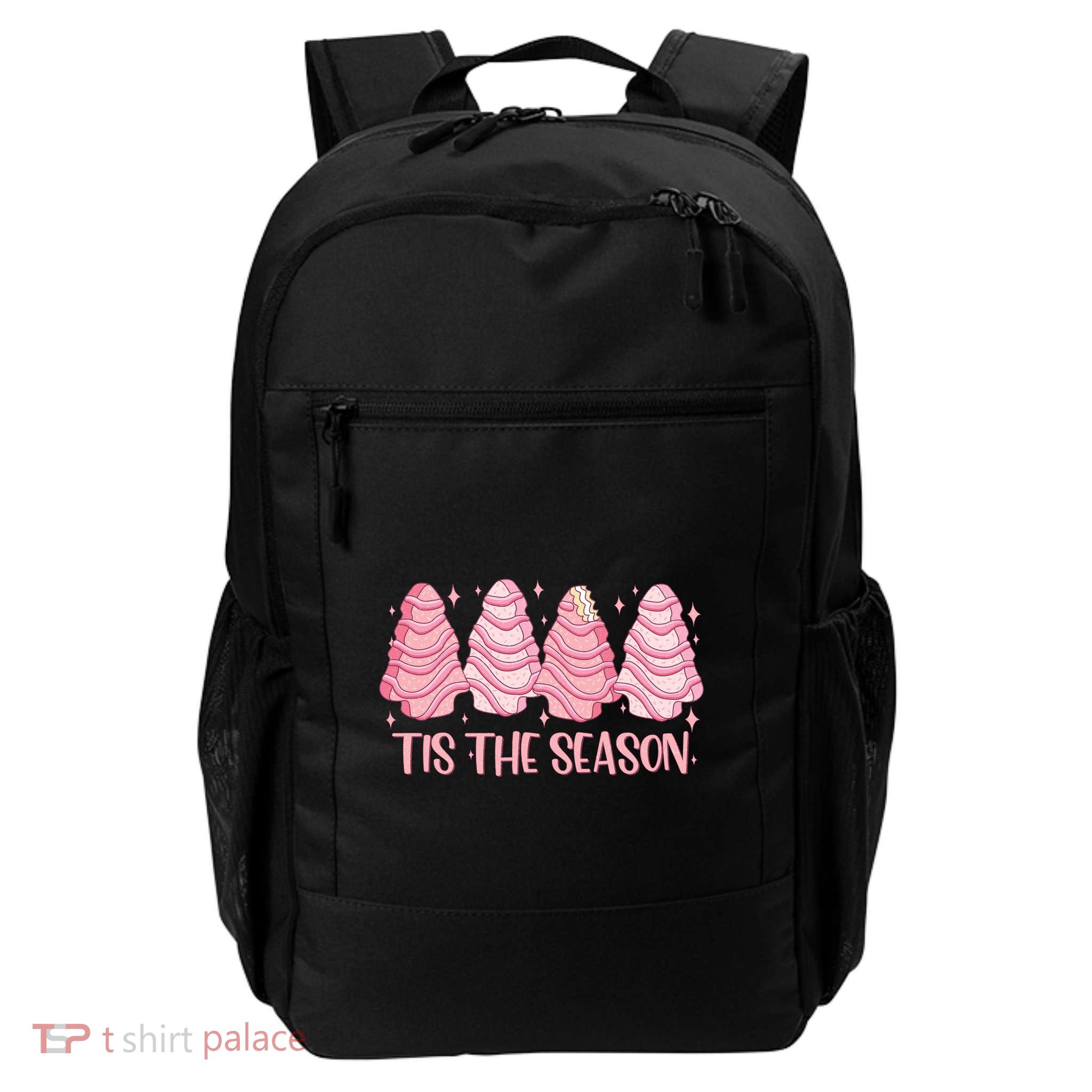 Tis The Season Christmas Cookie Holiday Daily Commute Backpack