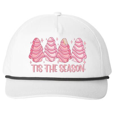 Tis The Season Christmas Cookie Holiday Snapback Five-Panel Rope Hat