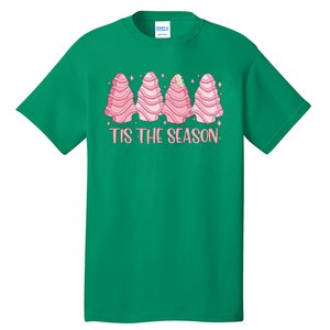 Tis The Season Christmas Cookie Holiday Tall T-Shirt