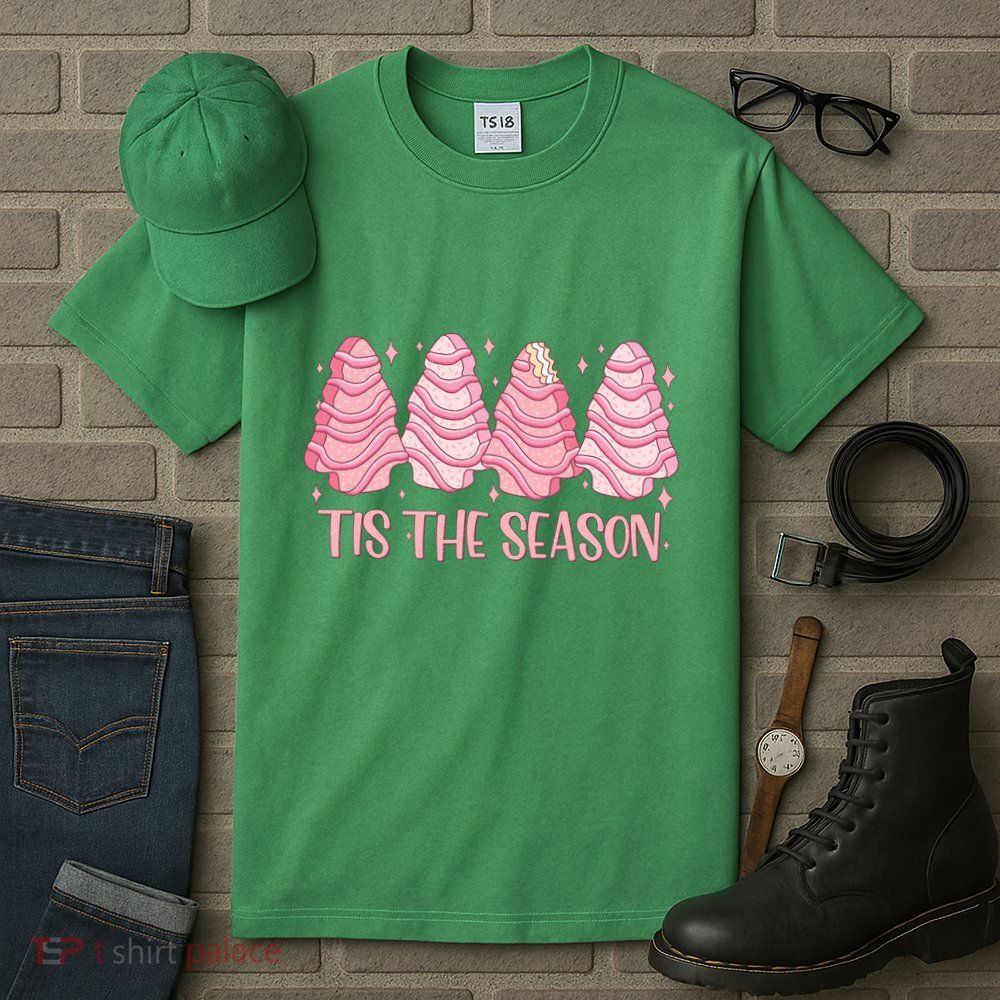 Tis The Season Christmas Cookie Holiday Tall T-Shirt