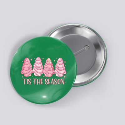 Tis The Season Christmas Cookie Holiday Button