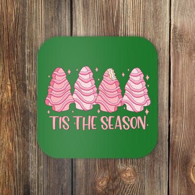 Tis The Season Christmas Cookie Holiday Coaster