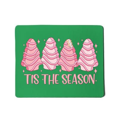 Tis The Season Christmas Cookie Holiday Mousepad