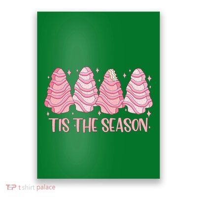 Tis The Season Christmas Cookie Holiday Poster
