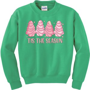 Tis The Season Christmas Cookie Holiday Kids Sweatshirt