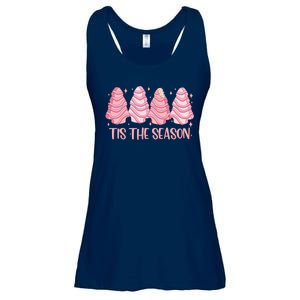 Tis The Season Christmas Cookie Holiday Ladies Essential Flowy Tank