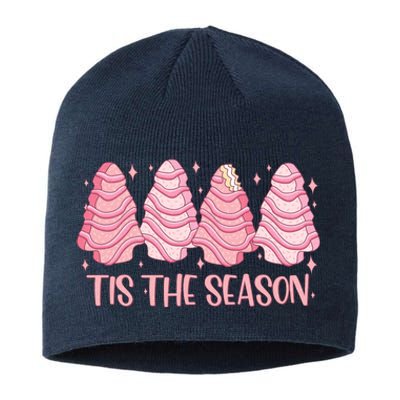 Tis The Season Christmas Cookie Holiday Sustainable Beanie