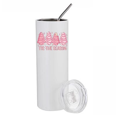 Tis The Season Christmas Cookie Holiday Stainless Steel Tumbler