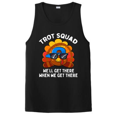 Turkey Trot Squad Funny Thanksgiving Running Costume Gift PosiCharge Competitor Tank