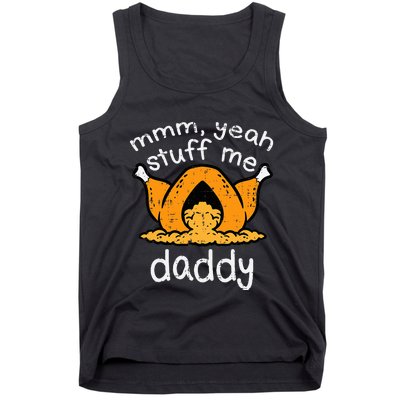 Thanksgiving Turkey Stuff Me Funny Tank Top