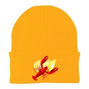 Tis The Season New Orleans Crawfish Mardi Gras Gift Knit Cap Winter Beanie