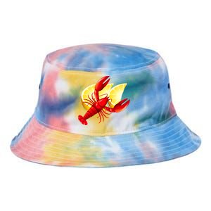 Tis The Season New Orleans Crawfish Mardi Gras Gift Tie Dye Newport Bucket Hat