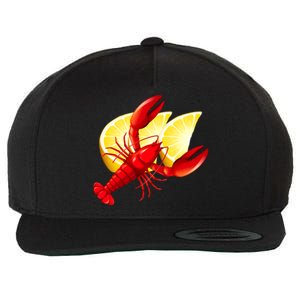 Tis The Season New Orleans Crawfish Mardi Gras Gift Wool Snapback Cap