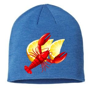 Tis The Season New Orleans Crawfish Mardi Gras Gift Sustainable Beanie