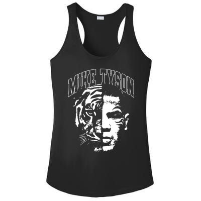 Tyson Tiger Split Ladies PosiCharge Competitor Racerback Tank