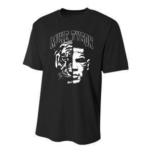 Tyson Tiger Split Youth Performance Sprint T-Shirt