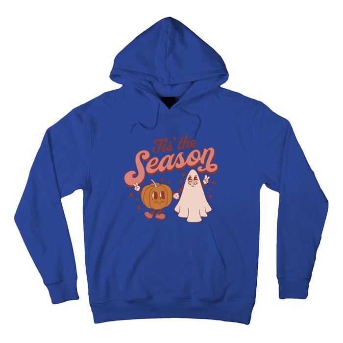 Tis' The Season Ghost Fall Pumpkin Season Autumn Halloween Gift Hoodie