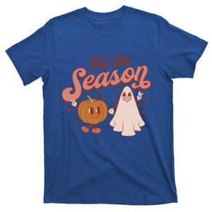 Tis' The Season Ghost Fall Pumpkin Season Autumn Halloween Gift T-Shirt