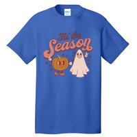 Tis' The Season Ghost Fall Pumpkin Season Autumn Halloween Gift Tall T-Shirt