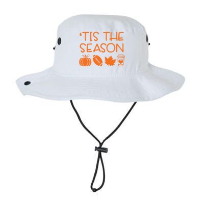 Tis The Season Fall Coffee Tea Towel Game Day Great Gift Legacy Cool Fit Booney Bucket Hat