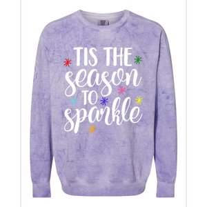 Tis The Season To Great Gift Colorblast Crewneck Sweatshirt